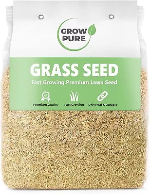 Grass Seed (1kg Covers 60 Sqm) Quick Lawn Patch Repair Fast Growing Lawn Seed  • £17.71