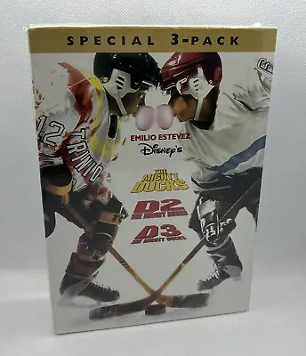 NEW Mighty Ducks Three-Pack The Mighty Ducks / D2: The Mighty Ducks / D3 Disney • $22.99