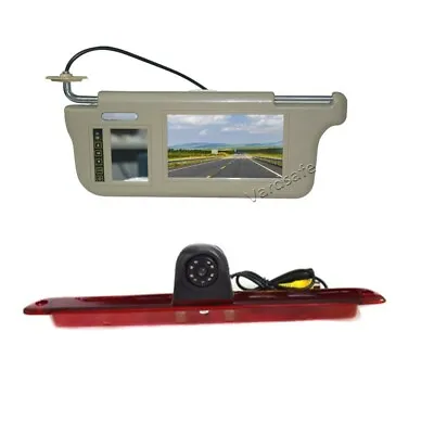 Driver Side Sun Visor Rear View Mirror Monitor & Reverse Camera For MB Sprinter • $189