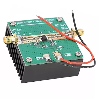 RF Power Amplifier 400-2700MHz With Heat Sink 2.4GHz RF2126 For FM Ham Radio • £12.99