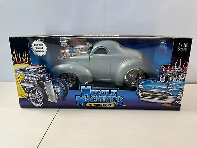 '41 Willy's Coupe Muscle Machine In 1/18 Scale • $45