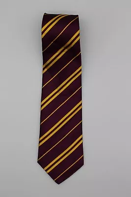 Harry Potter Purple And Gold Diagonal Stripe Necktie • $7.99