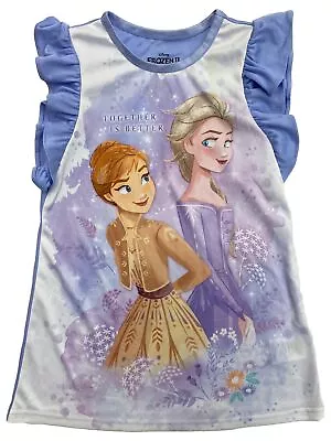 Disney Toddler Girls Frozen 2 Purple Anna & Elsa Nightgown • $19.99