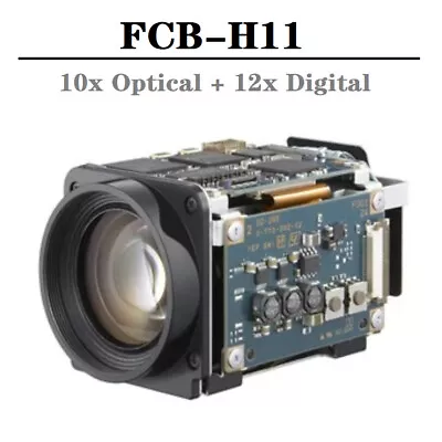 SONY FCB-H11 10x Optical Zoom Camera FCBH11 Mini Analog HD Box Camera Module • $365