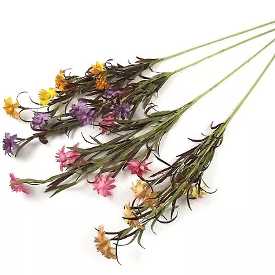 6 Head Dandelion Foam Spray - Artificial Flowers Craft Fake Stem • £2.99