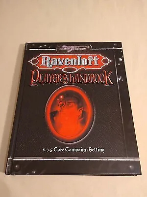 Dungeons And Dragons Hardcover Reprint Of Ravenloft Players Handbook V.3.5 • $79.99