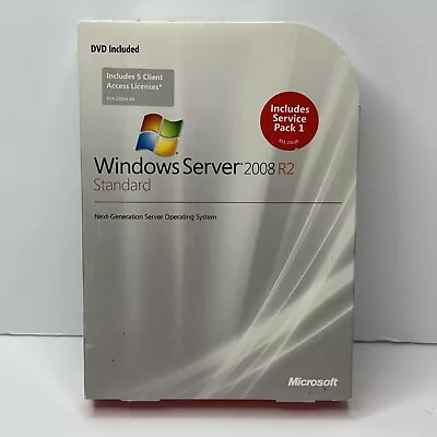 Microsoft Windows Server 2008 R2 StandardSKU P73-0475464-Bit • $499.99