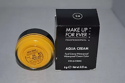 Make Up Forever Aqua Cream Waterproof Cream Color 24 0.21oz New Boxed • $12