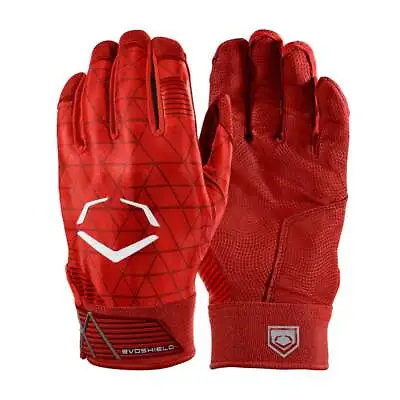 EvoShield Adult EVOCHARGE GEL TO SHELL Batting Gloves RED -WTV4100RD • $24.95