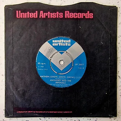 £8 • Buy Anthony & The Imperials ‎– Anthem (Grow, Grow, Grow) - 1969 7 