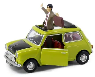 Tiny Mini Cooper Mr Bean Set With Figure ATBS018 1:50 • $28.55