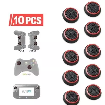 10PCS Non-Slip Silicone Analog Joystick Thumbstick Grip Caps For PS And Xbox • $8.20