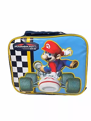 Nintendo DS MARIO KART Insulated Lunch Bag Carrier EUC 2009 • $5