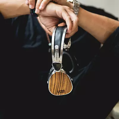 LSTN Zebra Wood Wireless Headphones The Troubadour • $149