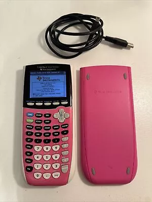 Texas Instruments TI-84 Plus C Silver Edition Graphing Calculator - Pink • $39.99