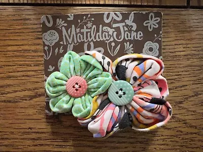 NWT Matilda Jane Me Too Flower Clip The Adventure Begins Hair Clip Girls OS • $15.99