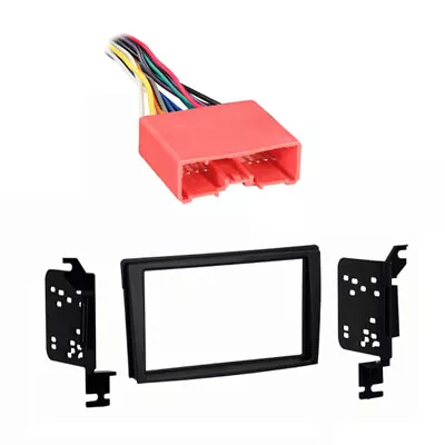 Fits Mazda MPV Van 2003-2006 Double DIN Stereo Harness Radio Install Dash Kit • $26.99