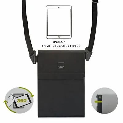 Apple IPad Air 1 Messenger Carry Bag Stand Book Sling Case Shoulder Strap Ergo • £6.23