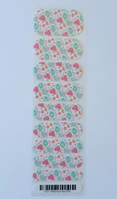 Jamberry Afternoon Tea Half Sheet Nail Wrap • $3.50