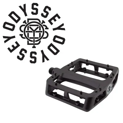 Odyssey P-211-BK Grandstand V2 Alloy BMX Bike Platform Pedals 9/16 Tom Dugan  • $37.70