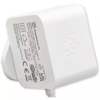 Raspberry Pi Official 27W Power Supply White AU Plug AC Adapter With USB-C • $19.65