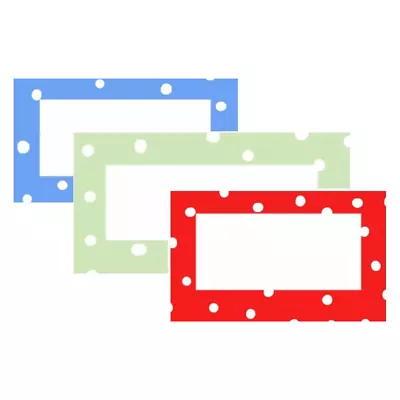 £6.75 • Buy 96 Dotty Jam Jar Labels Self-adhesive Traditonal Retro Spotty Jellies Preserves