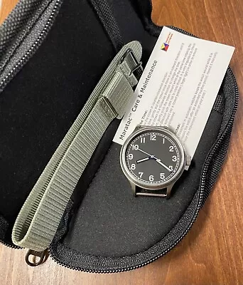 Maratac 39mm Titanium Field Automatic Watch + Sapphire Back Seiko Movement • $350