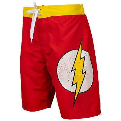 Flash Symbol Heather Red Board Shorts Red • $23.99