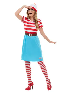£38.14 • Buy Where's Wally? Wenda Costume, Red & White