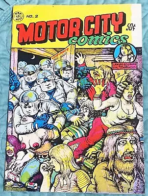 Robert Crumb / MOTOR CITY COMICS 2 1970 • $25.50