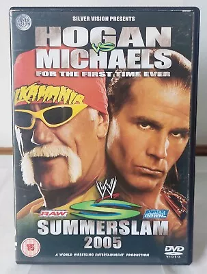 WWE Summerslam 2005 DVD - Deleted Silver Vision Release - WWF WCW ECW AEW • £6