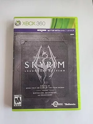 The Elder Scrolls V: Skyrim - Legendary Edition - Microsoft Xbox 360 No Map • $0.99