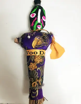 PURPLE Voodoo Doll | Spirituality  Voodoo Doll | New Orleans Voodoo • $6.95