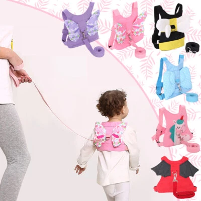 £7.59 • Buy Baby Safety Toddler Wing Walking Harness Child Strap Belt Keeper Reins Aid