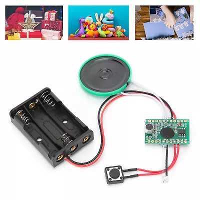 DIY Play Voice Sound Board Voice Module Recordable Music Voice Chip BEA • $10.88