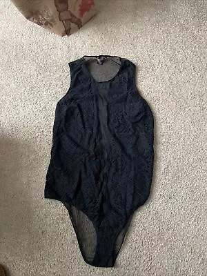 Victoria Secret Xl Black Body Suit • $25.50