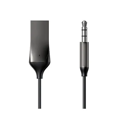 Wireless Car Bluetooth Aux Adapter Handsfree 5.0 USB To 3.5mm Jack Audio Music • $12.50