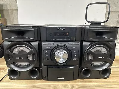 Sony MHC-EC709ip Mini Hi-Fi Component System CD AM-FM IPod Dock Stereo No Remote • $50