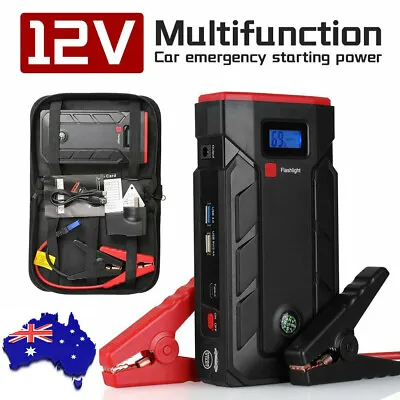 $65.89 • Buy 99900mAh 12V Portable Car Jump Starter Power Pack Bank Emergency Battery Booster