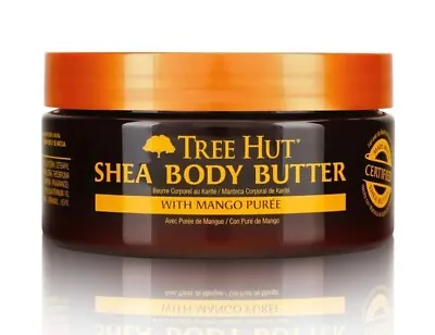 FAST 📦💨 Tree Hut 24 Hour Intense Hydrating Shea Body Butter Tropical Mango! • $29.95