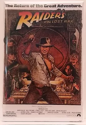 Indiana Jones Raiders Lost Ark MAGNET 2 X3  Refrigerator Locker Movie Poster #2 • $6.95