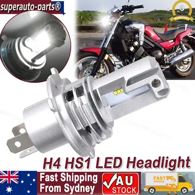 H4 LED Globes Hi/Low Beam Bulbs 6500K 1500LM For Motorcycle ATV UTV Headlight SU • $20.90