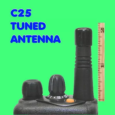 C25 UHF Stubby Antenna For Motorola P1225 GP300 PR400 SABER HT600 CP100 PRO3150 • $27.49
