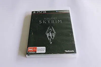 PlayStation 3 PS3 - The Elder Scrolls V: Skyrim (Includes Manual) - Free Postage • $4