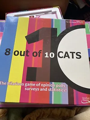 £7.99 • Buy Bin 8 Out Of 10 Cats The Hilarious Game Of Opinion Polls, Etc