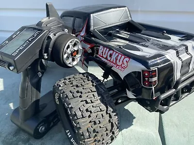 ECX Ruckus Brushless 2WD Truck With Spectrum Radio • $208