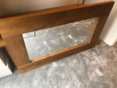£50 • Buy Next Furniture Hartford Solid Wood Large Mirror Living Room