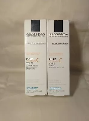 Lot Of 2 La Roche-Posay Pure Vitamin C Eyes Firming Moisturizing Filler Exp 2026 • $36.95