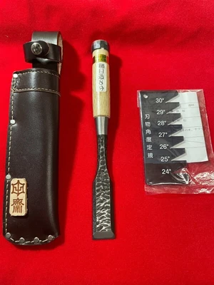 £209.79 • Buy Tasai Japanese  Wood Chisel Oire Nomi Wakizashi Nomi  24mm Hammered Mark
