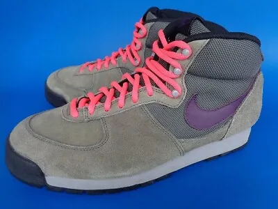 2011 Nike Air Approach Mid 2.4 Mid Fog Wn-Mtt Silver-Solar Red 330081-006 Us8.5 • $184.47